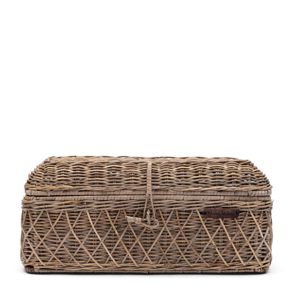 Riviera Maison RR Diamond Weave brood mandje