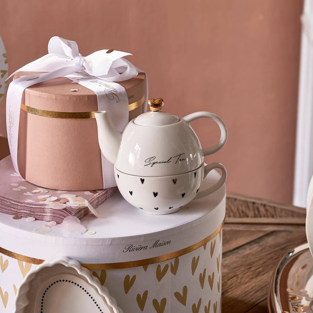 Riviera Maison Special theepot, Wit
