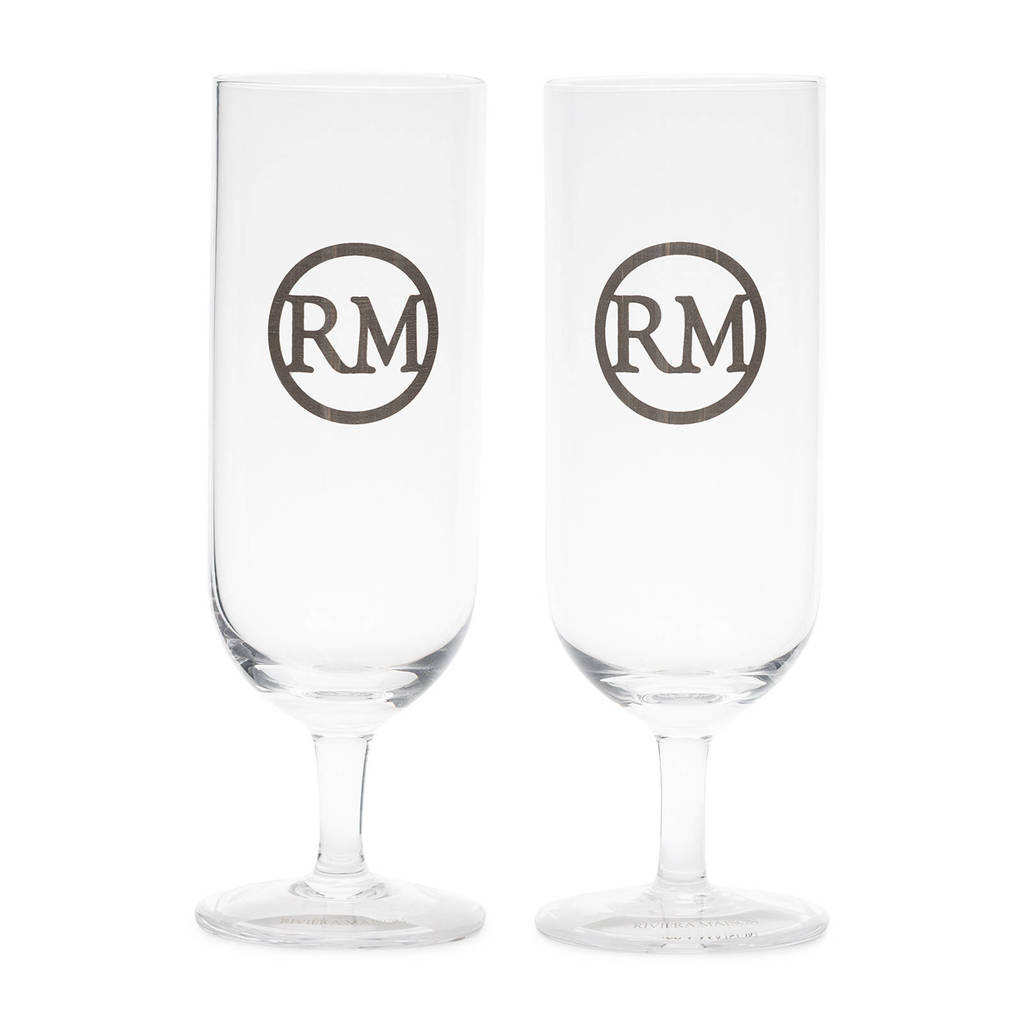 Riviera Maison Love RM bierglas, Transparant