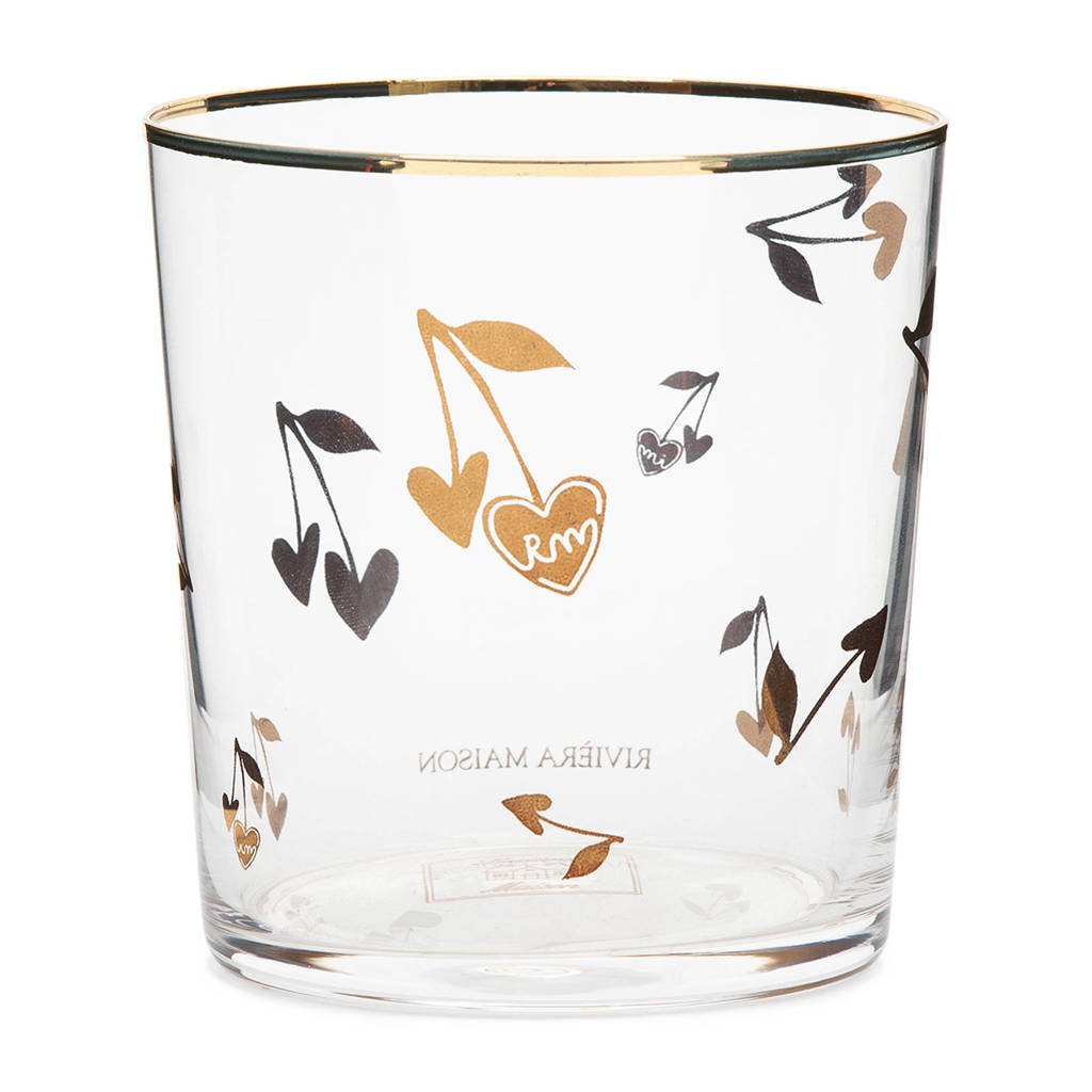 Riviera Maison Food Lovers glas S, Transparant
