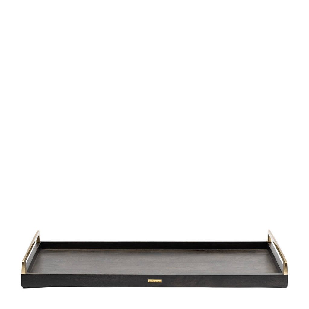 Riviera Maison Fifth Avenue dienblad, Zwart