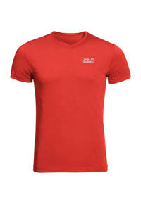 Jack Wolfskin outdoor T-shirt rood