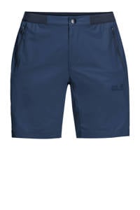 Jack Wolfskin korte outdoor broek donkerblauw