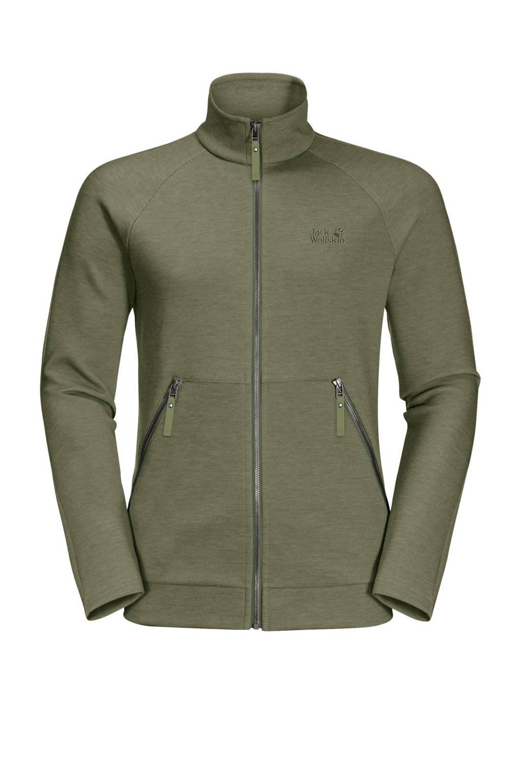 Jack Wolfskin outdoor vest groen