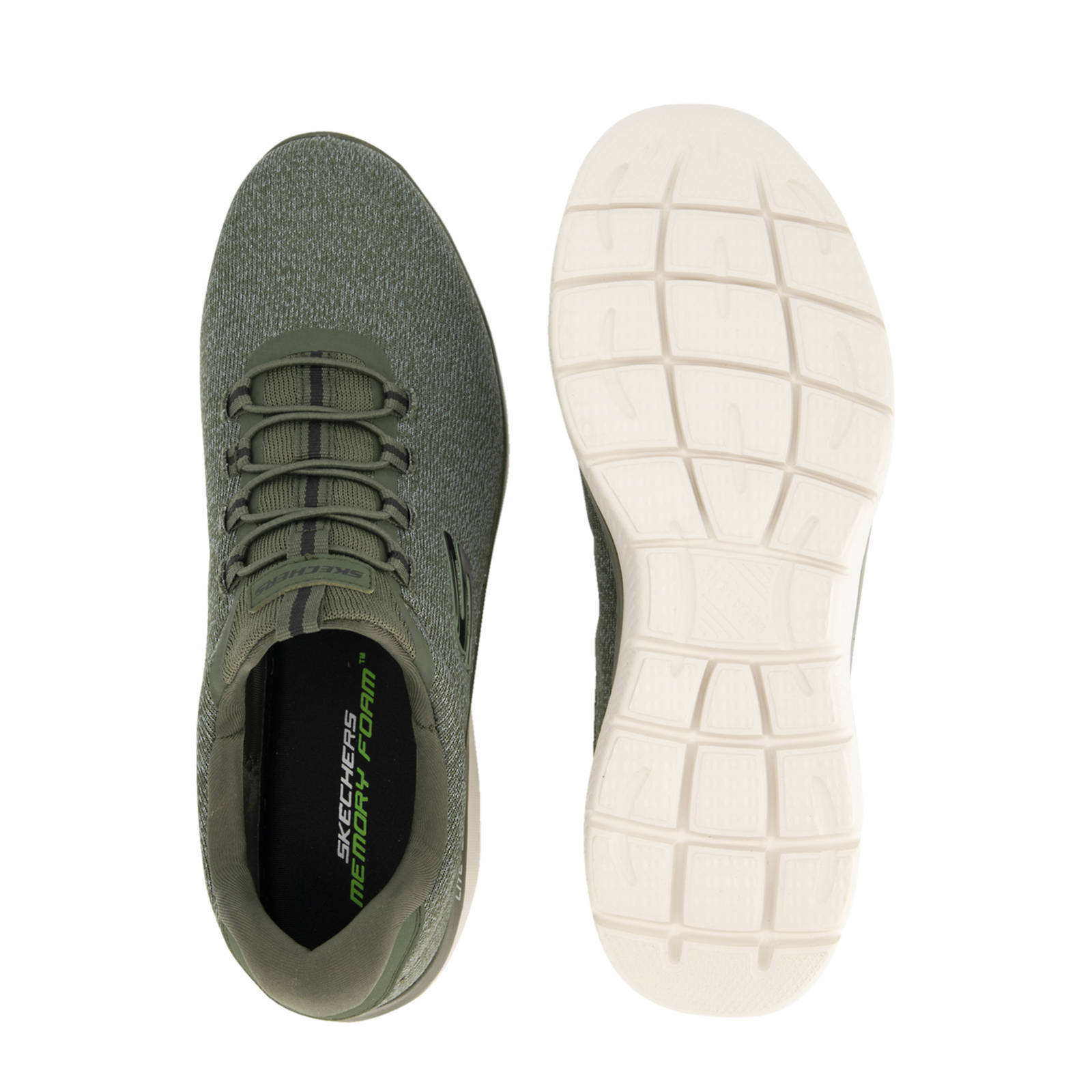 skechers sneakers dames groen