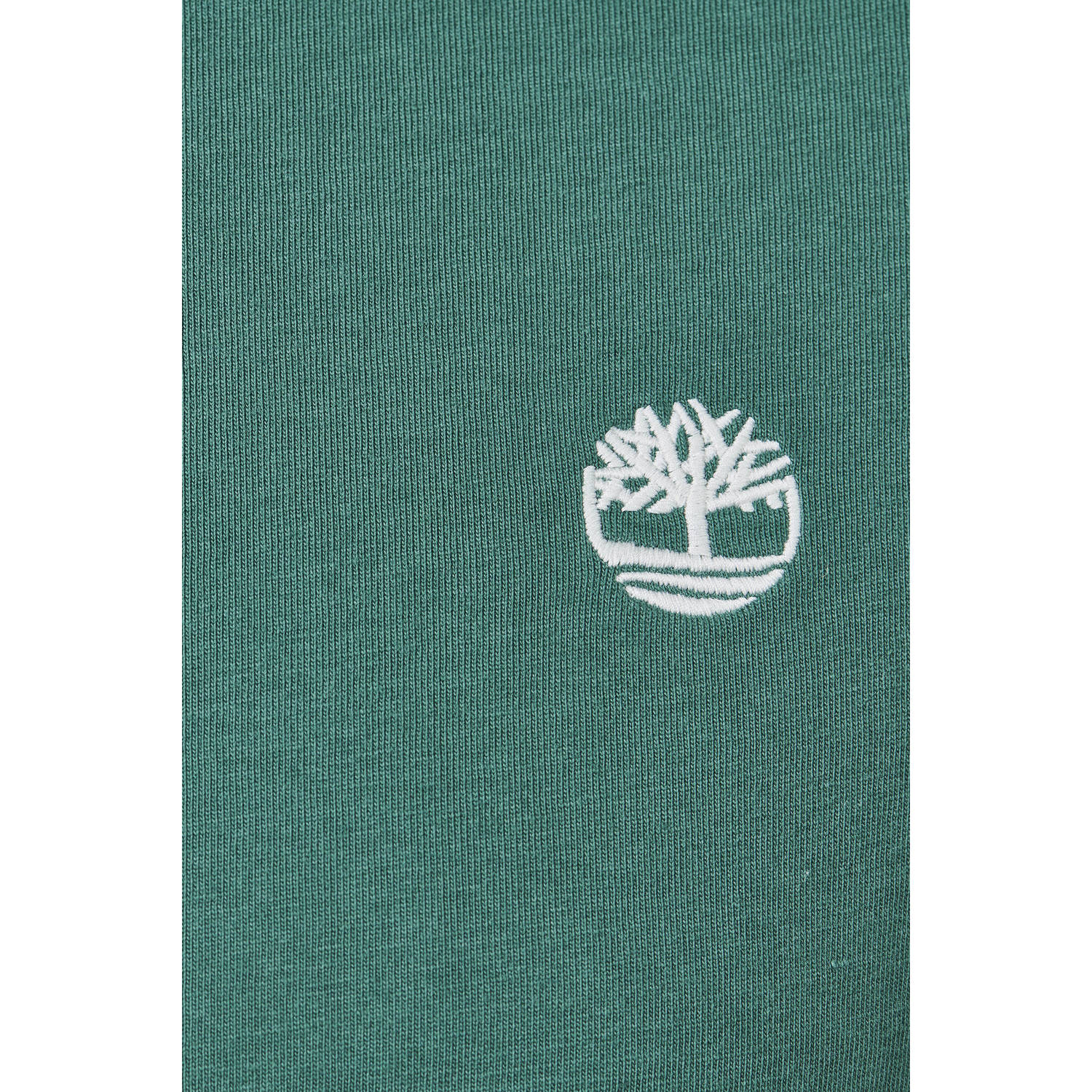 Timberland T-shirt van biologisch katoen groen