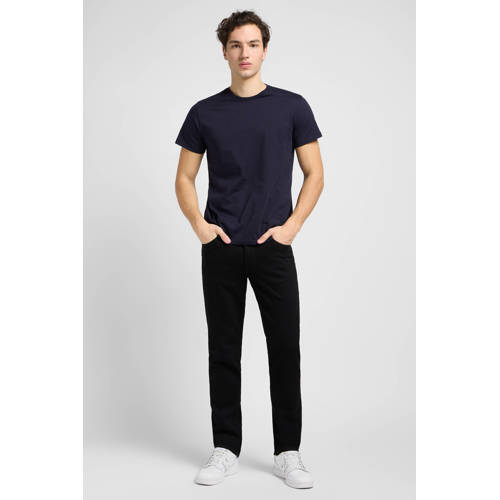 Lee straight leg jeans Brooklyn clean black afbeelding