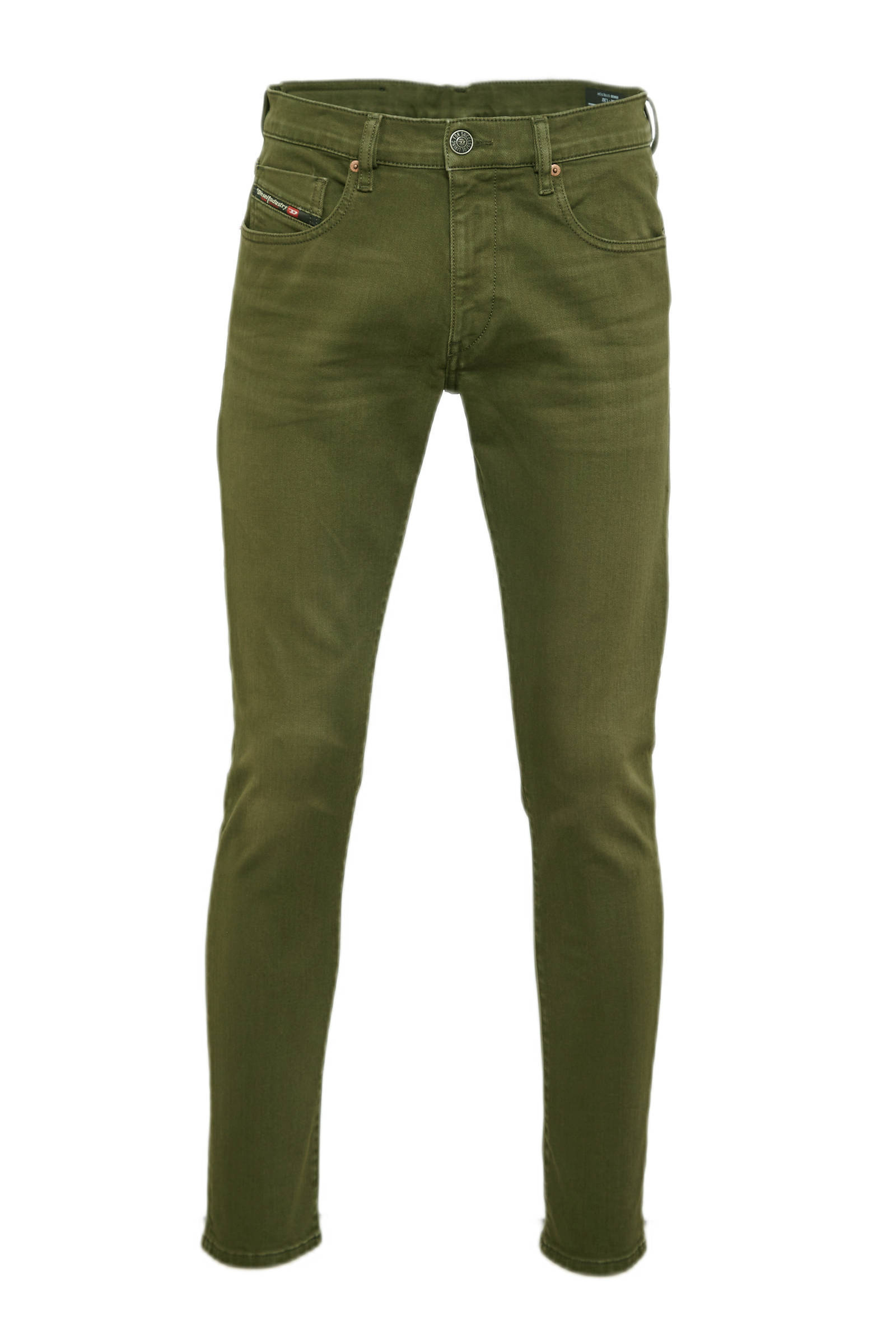 Diesel slim fit jeans D-Strukt groen | wehkamp