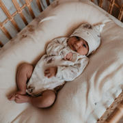 thumbnail: Yumi Baby newborn romper Magnolia off white/lichtbruin/lichtgrijs