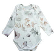 thumbnail: Yumi Baby newborn romper Magnolia off white/lichtbruin/lichtgrijs