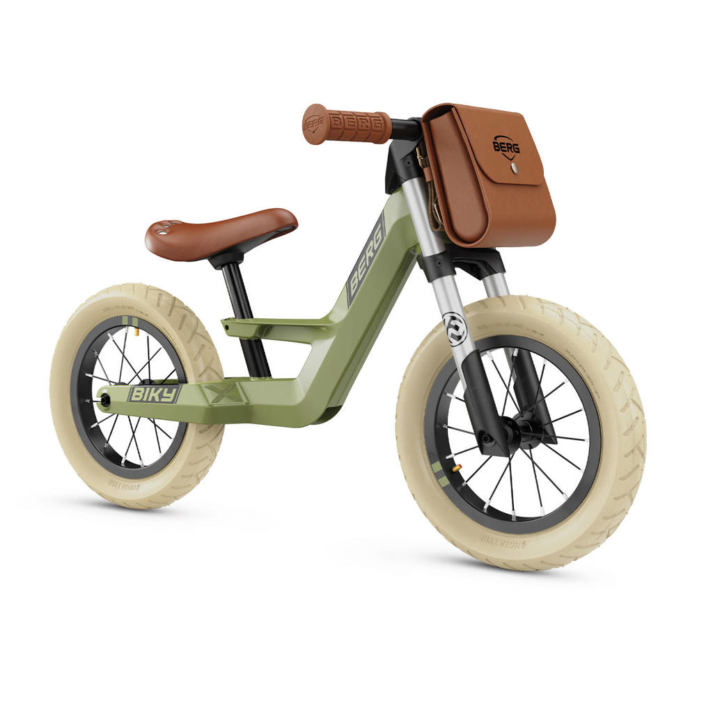 BERG Loopfiets Biky Retro Groen