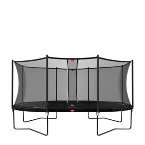 grand Favorit trampoline Regular met veiligheidsnet 520x350 cm