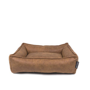 Alaska lederlook - Hondenmand - L 100x80 - Cognac