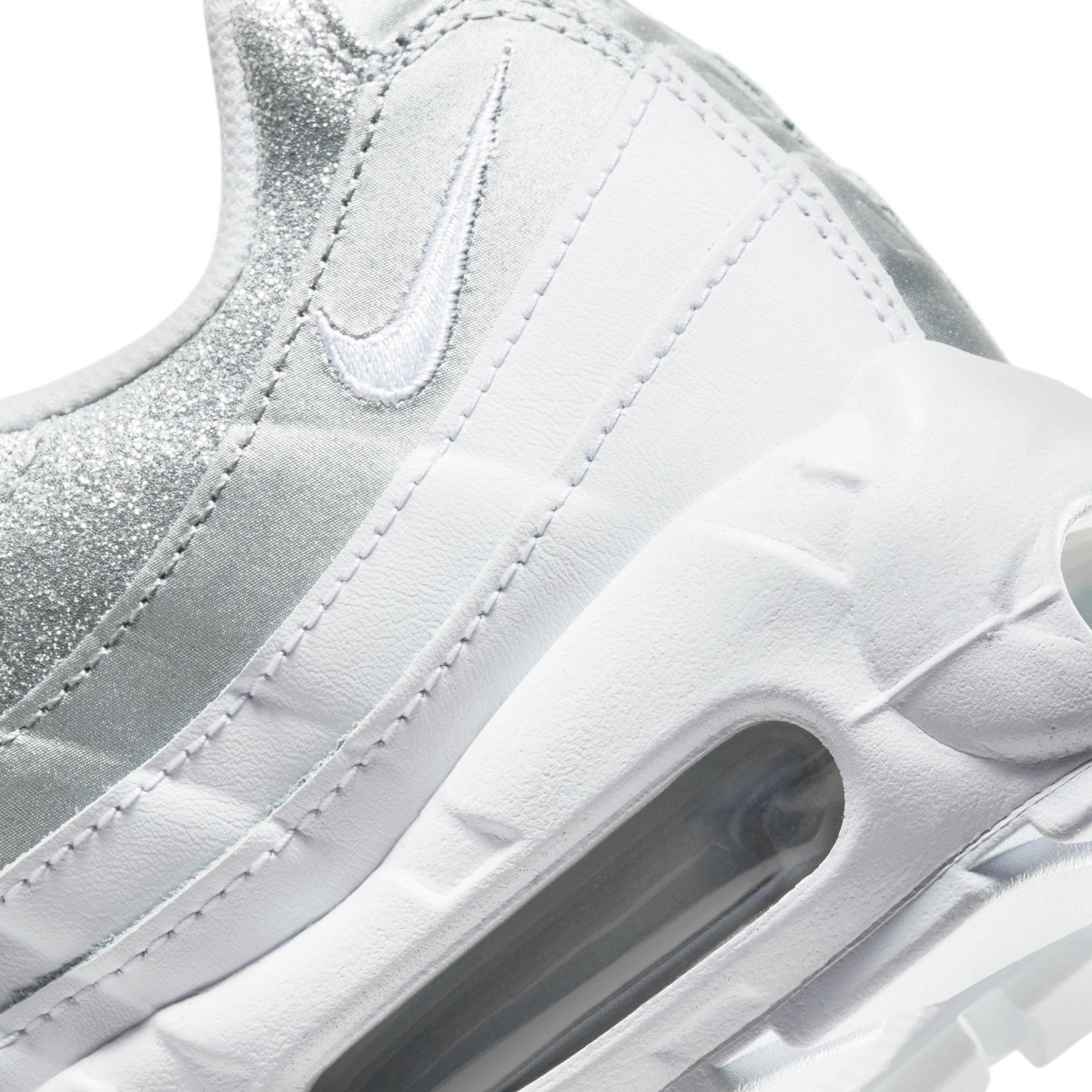 Nike Air Max 95 sneakers wit/zilver | wehkamp