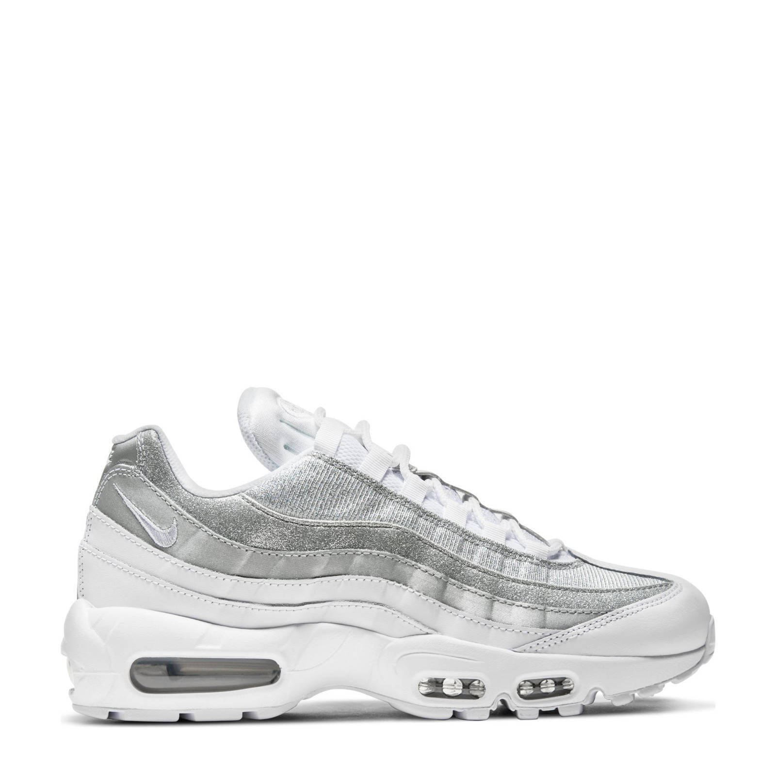 Nike Air Max 95 sneakers wit/zilver | wehkamp Nike Air Max 95 sneakers wit/zilver | wehkamp