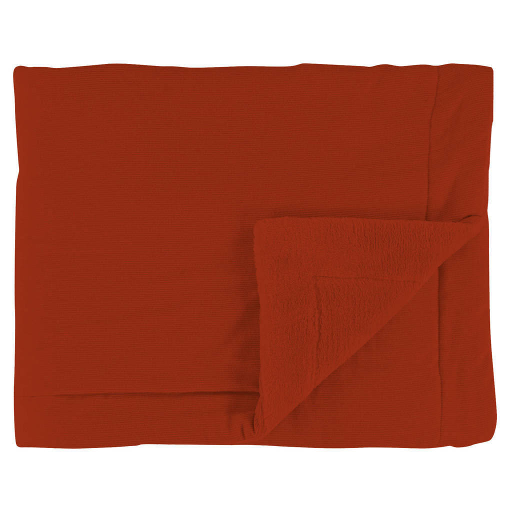 Trixie fleece deken Ribble 75x100 cm brique, Brique