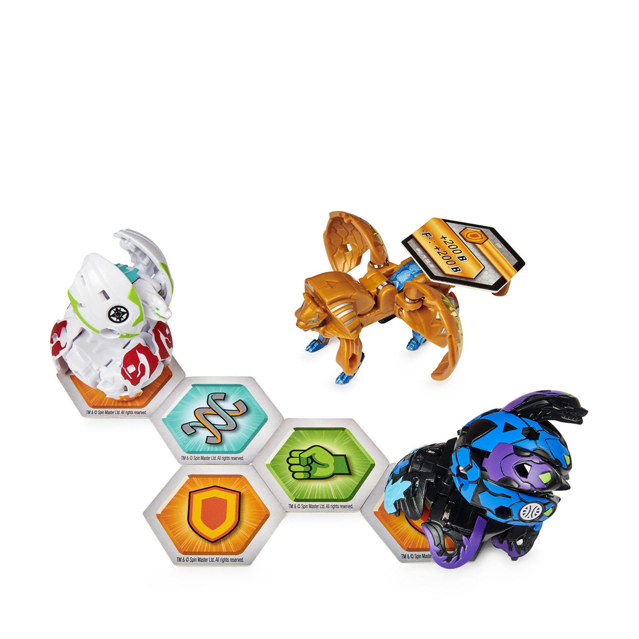 Bakugan Starter 3 Pack Fused Pharol x Gillator Ultra, Armored Alliance