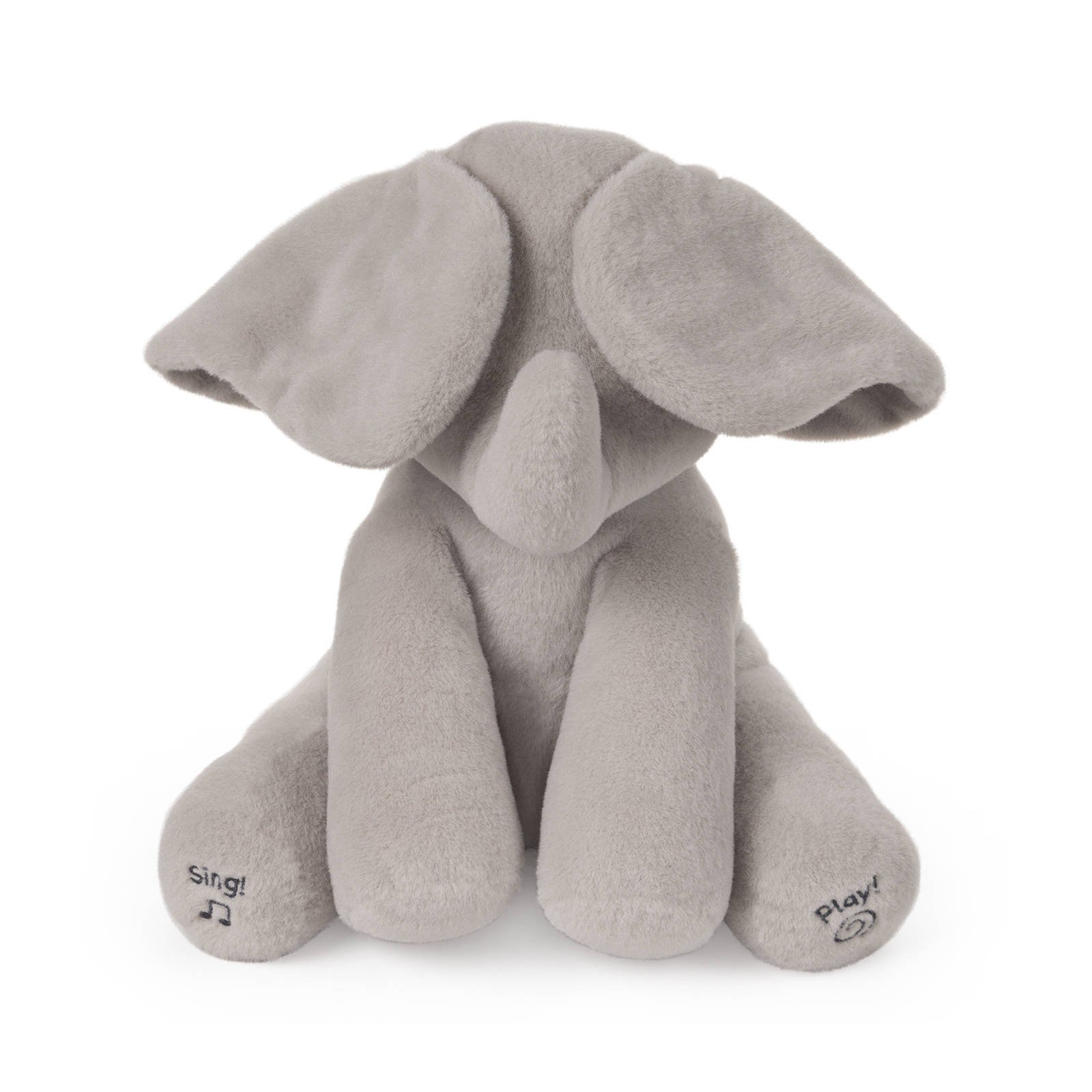 bewegende olifant knuffel