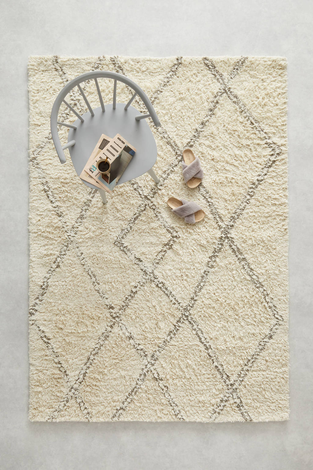 Wehkamp Home vloerkleed  (230x160 cm), ivoor, beige