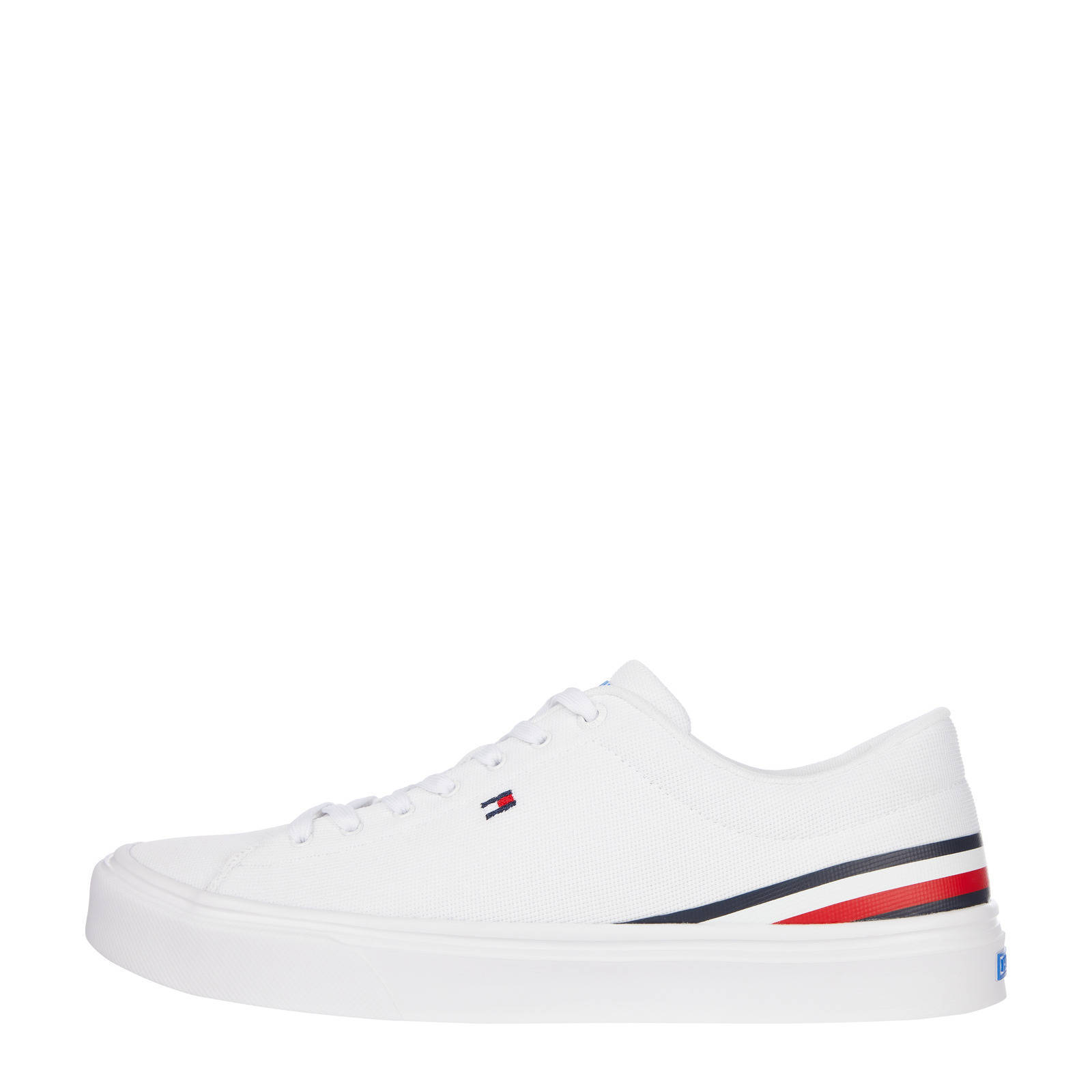 Tommy Hilfiger Lightweight Stripes sneakers wit | wehkamp