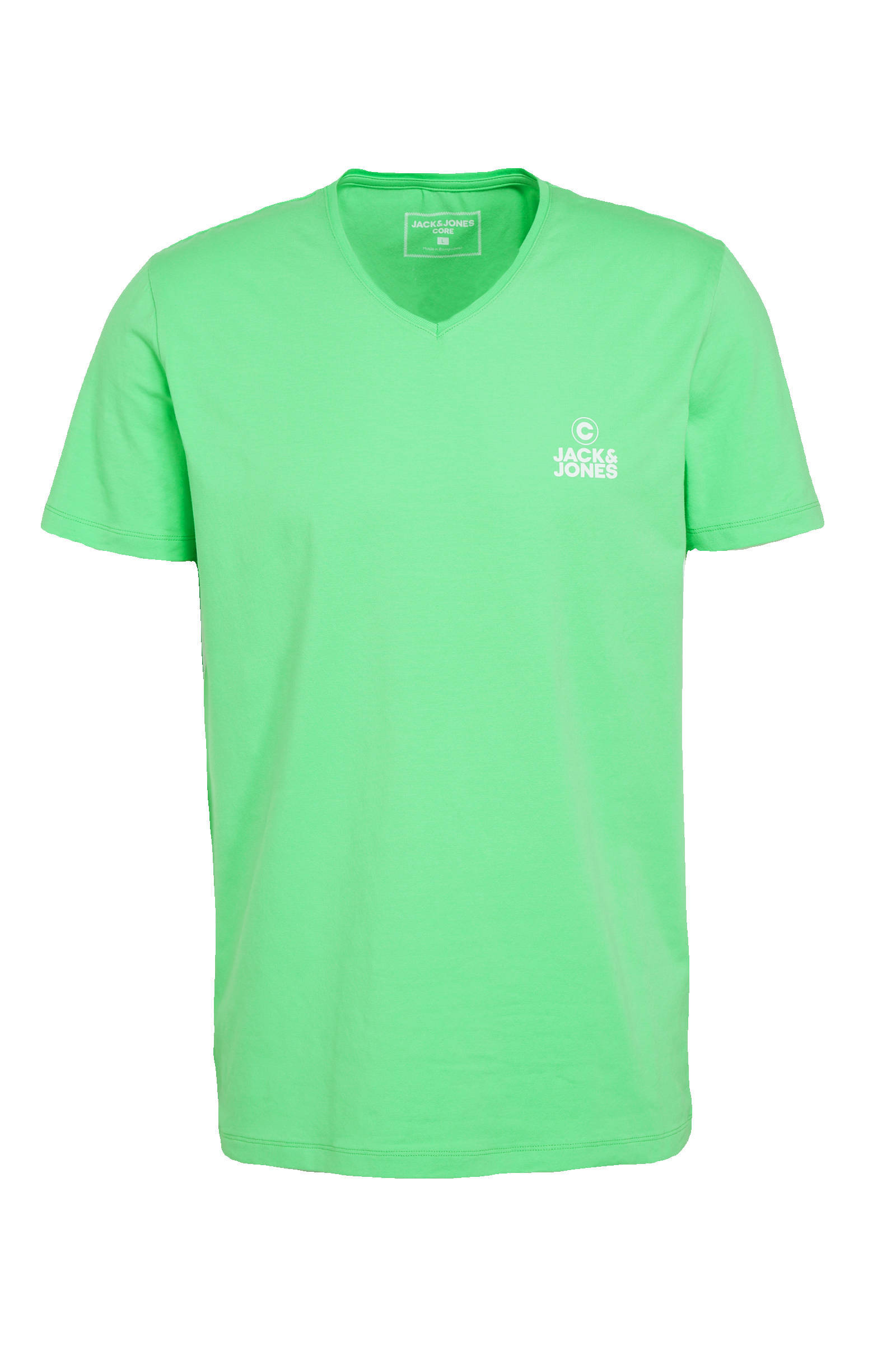 Jack \u0026 Jones Basic V-Neck T-shirt S/S Black