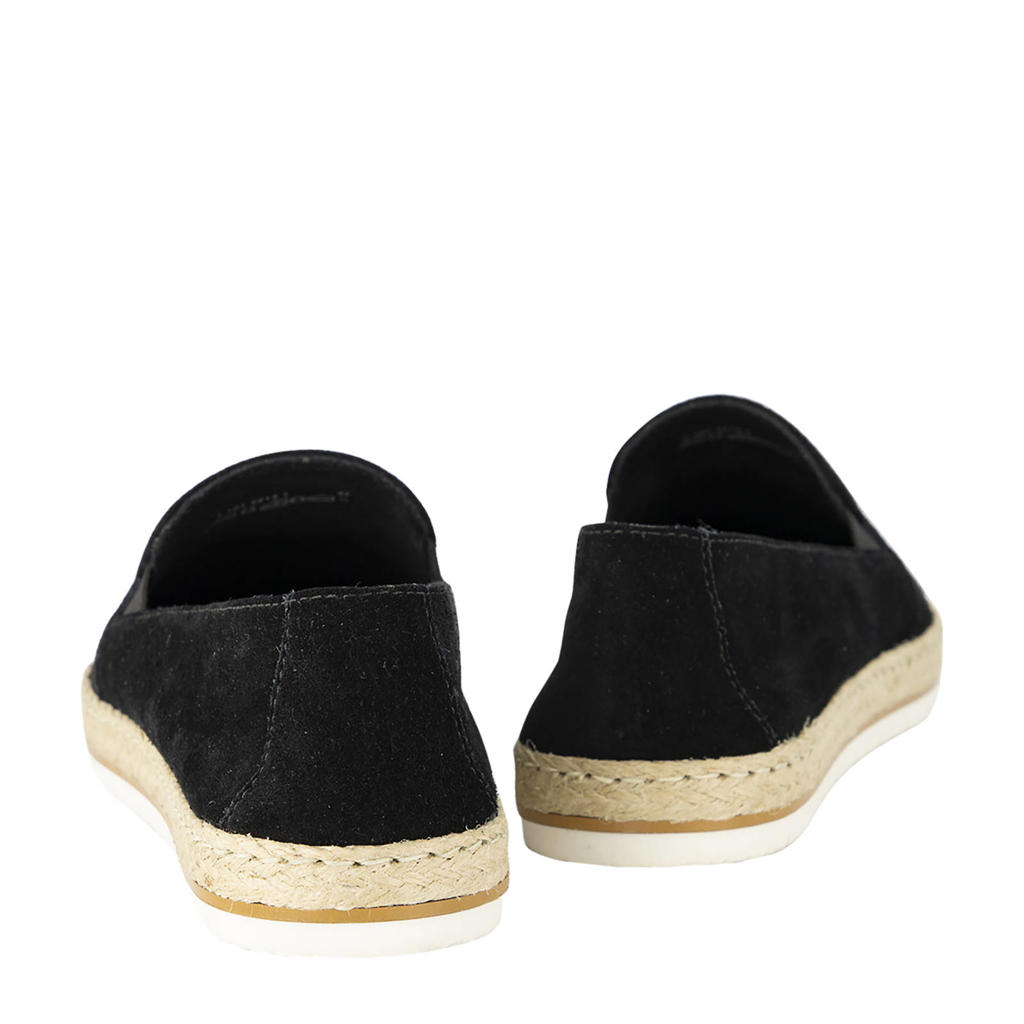 5th Avenue suède espadrilles zwart | wehkamp