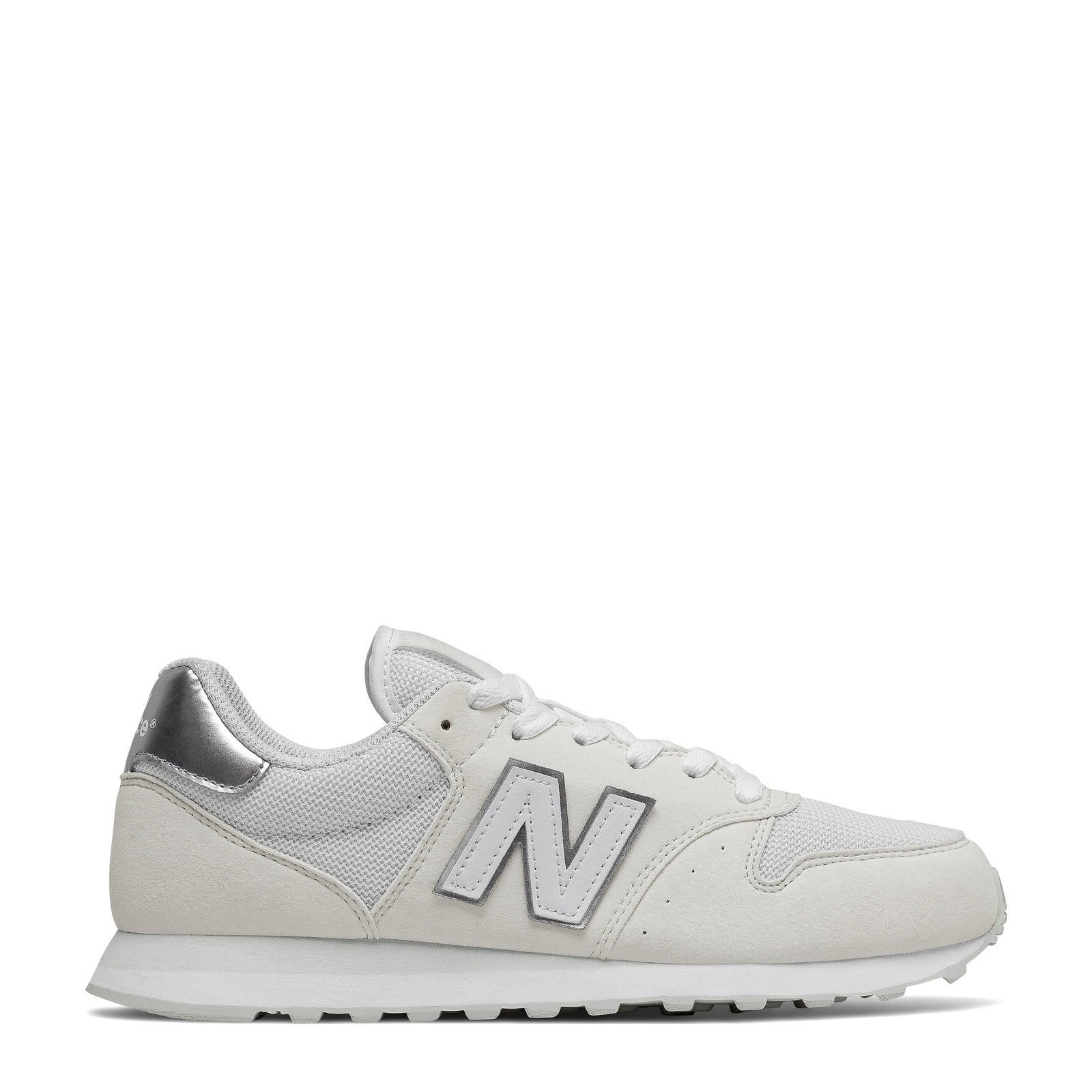 New Balance 500 sneakers wit/zilver | wehkamp