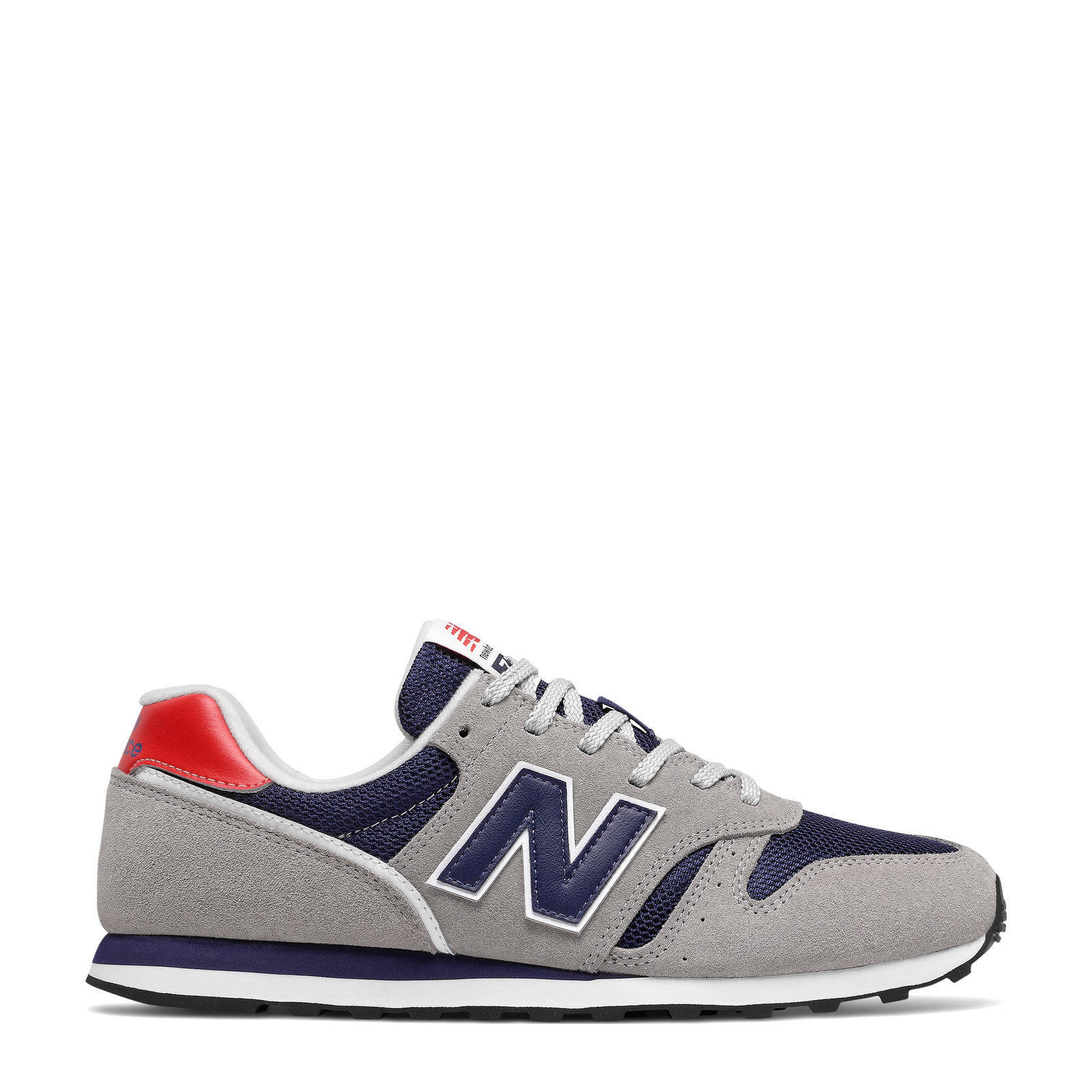 New Balance 373 sneakers grijs/donkerblauw/rood online kopen