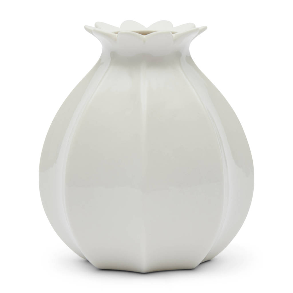 Riviera Maison vaas Poppy, Wit