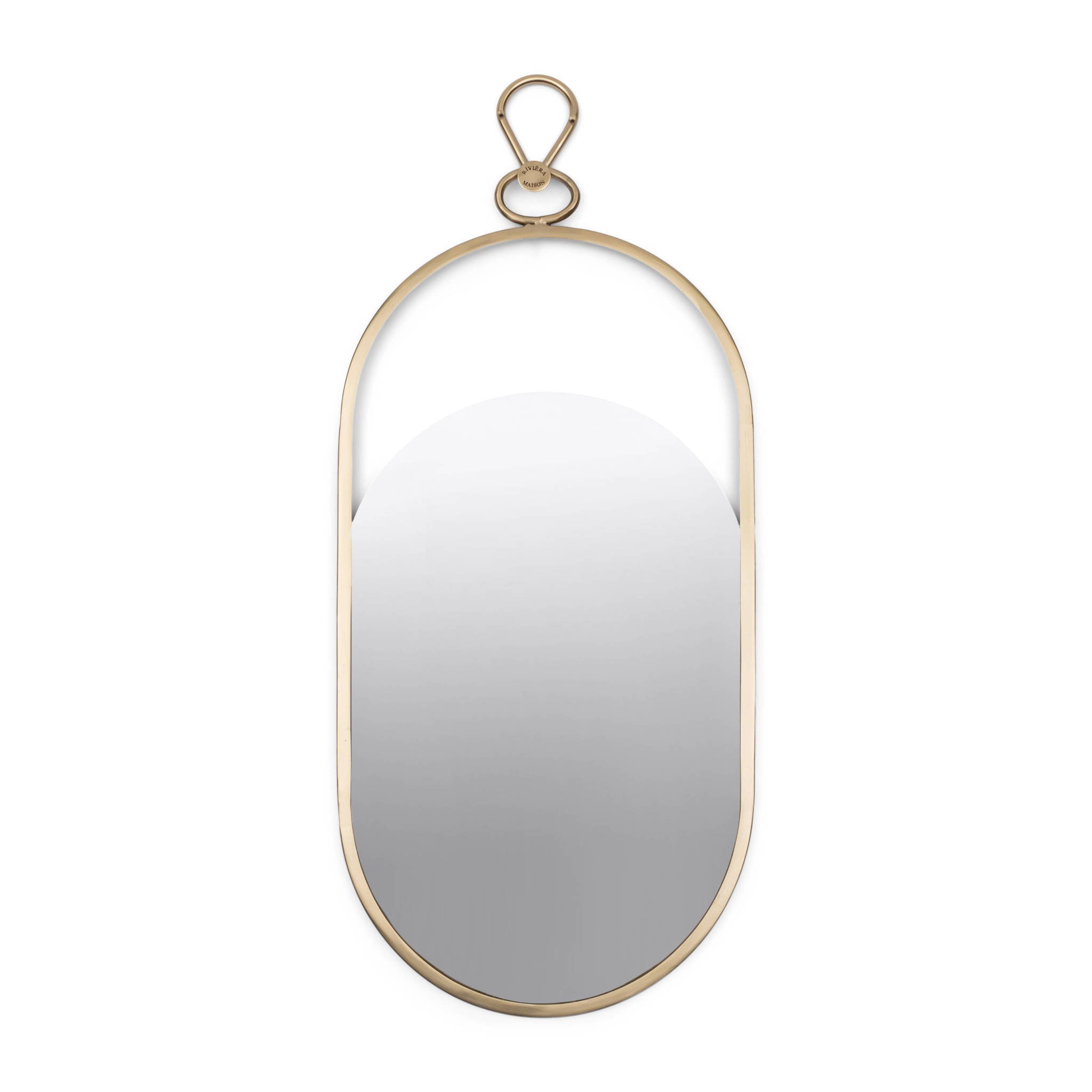 Whitney mode inrichting Riviera Maison spiegel (84x42 cm) | wehkamp