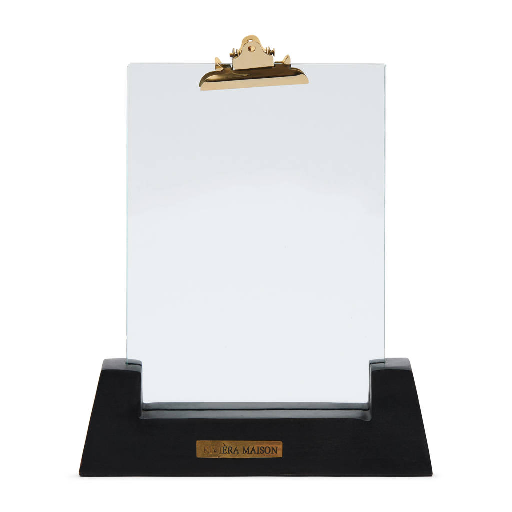 Riviera Maison wanddecoratie (6x20 cm), Zwart