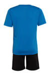Blauw/zwart