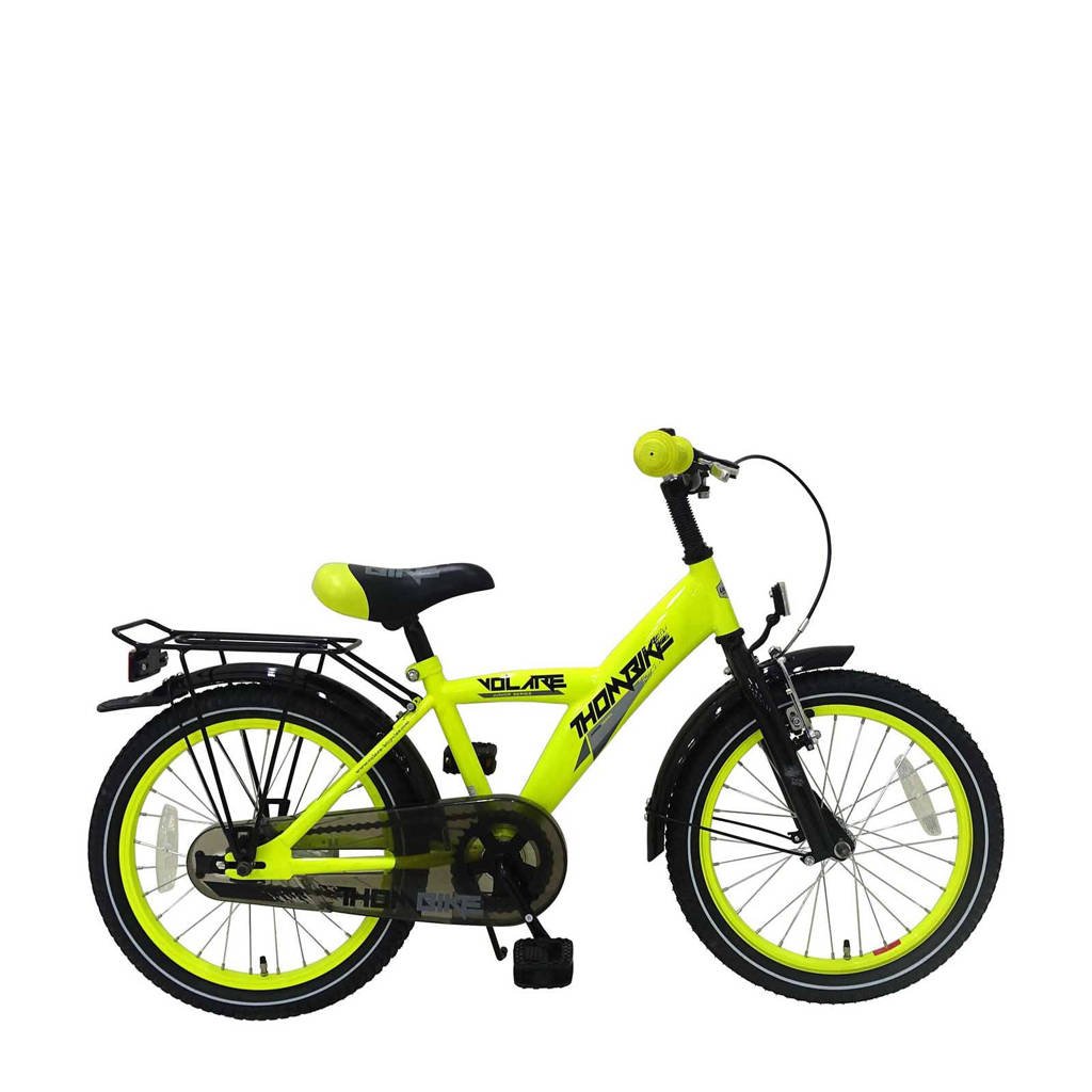 Volare Thombike kinderfiets 18 inch Neon Geel, Neon geel