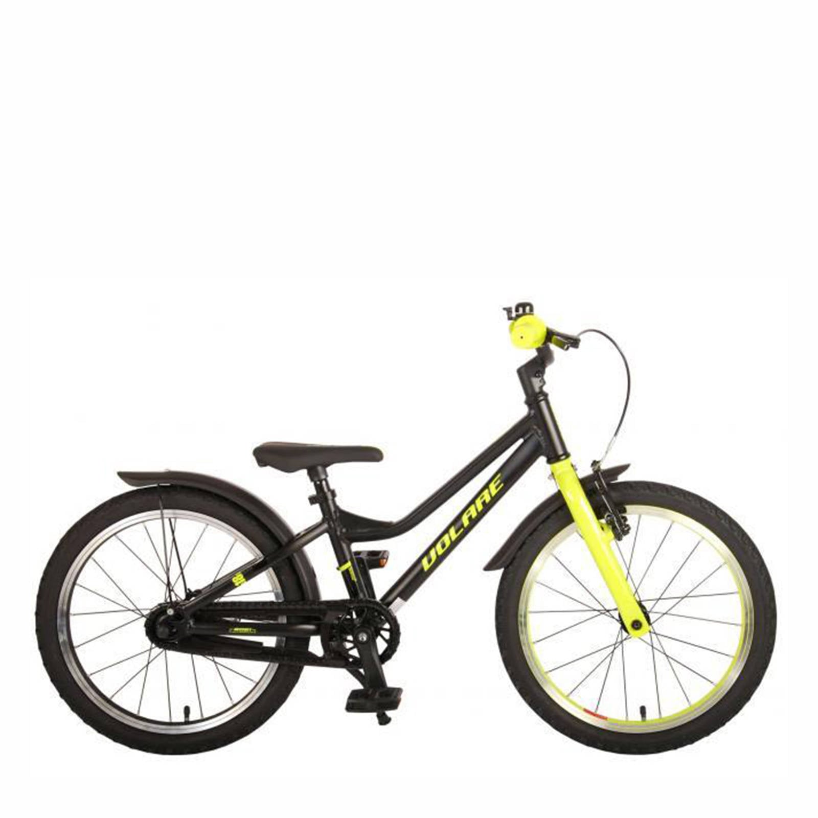 Volare Jongensfiets Blaster 18 Inch 26 Cm Jongens Terugtraprem Zwart/groen online kopen