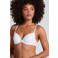 Hunkemöller voorgevormde T-shirt-bh met beugel Plunge wit