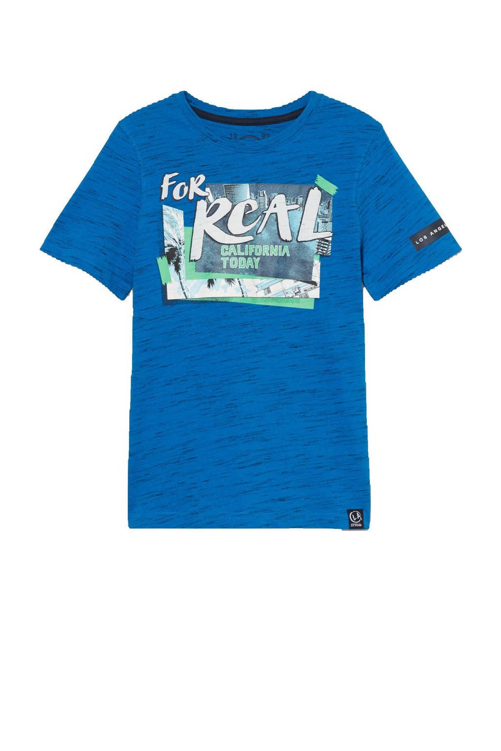 C&A Skate Nation T-shirt met printopdruk blauw, Blauw