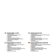 thumbnail: Madison parasolhoes (215x30/40 cm)