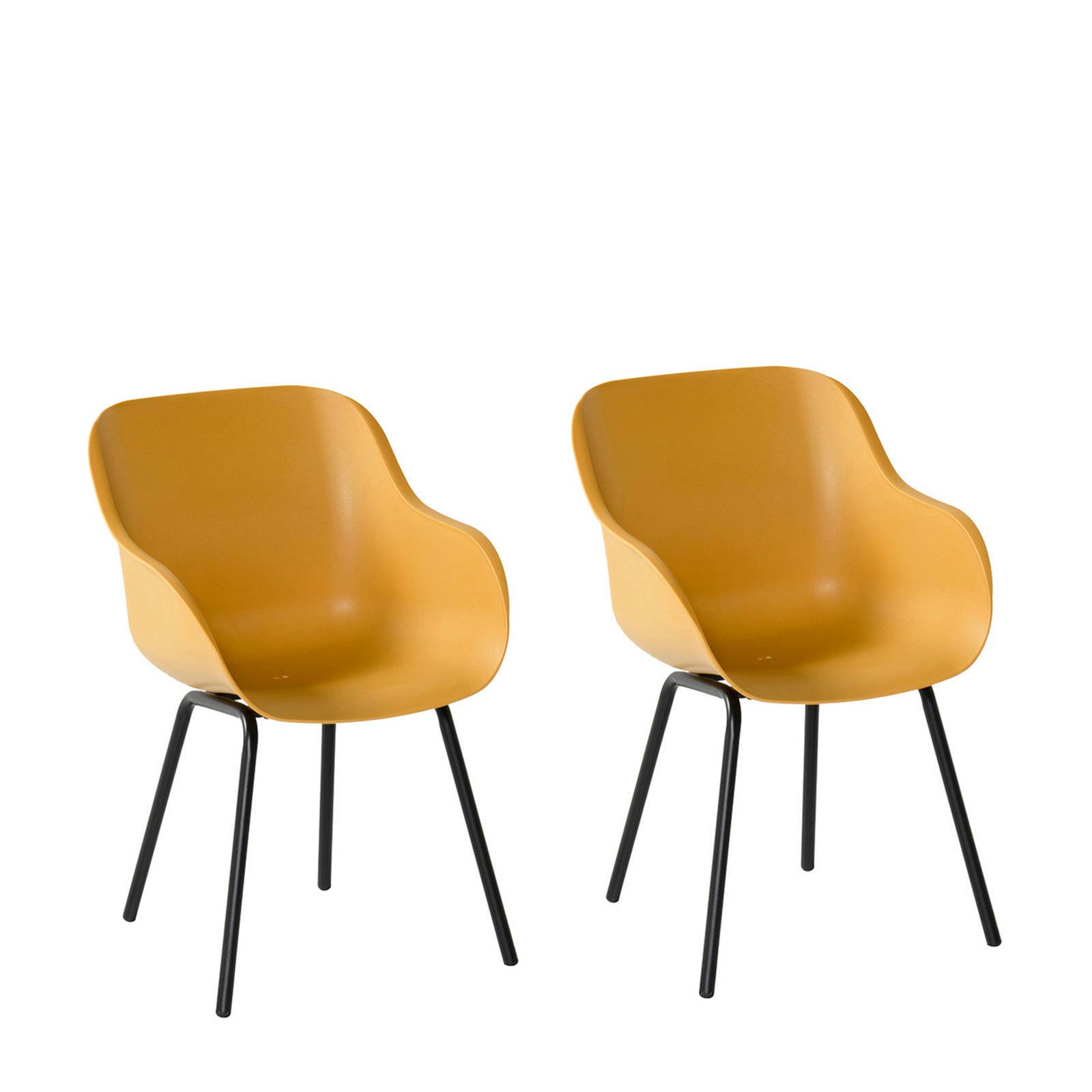 Hartman Sophie Rondo Elegance Chair Set Van 2 Tuinstoelen Curry Yellow online kopen