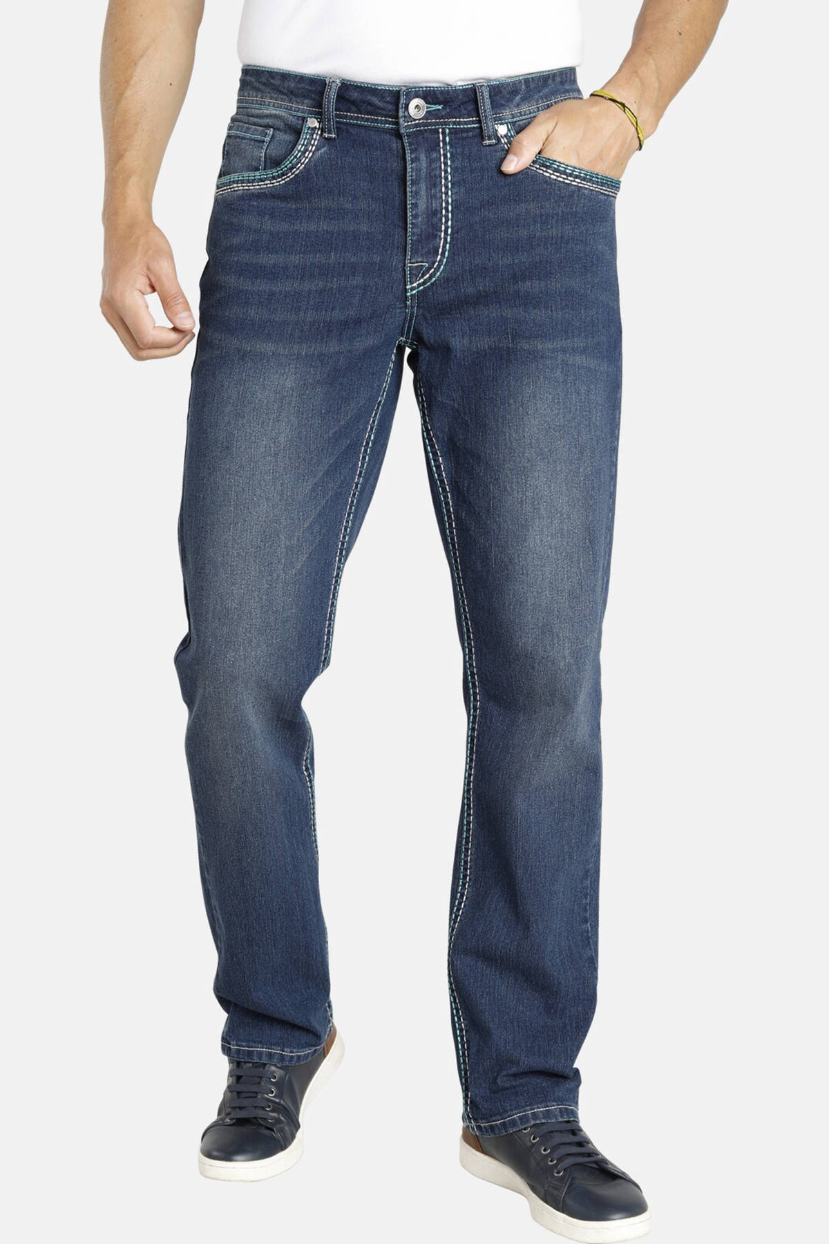 Heren jeans grote maten in diverse uitvoeringen - Grote maten herenkleding  - Gratis verzenden \u0026 retourneren