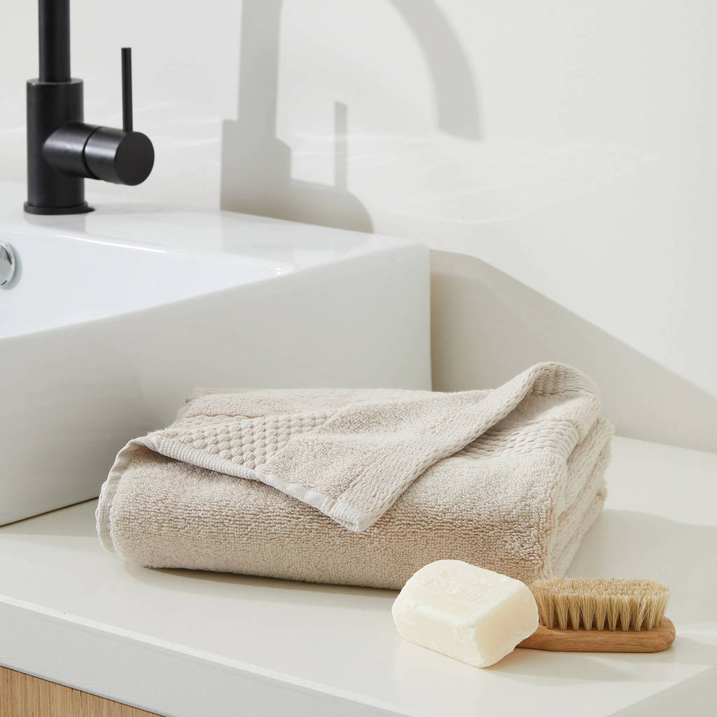Wehkamp Home Wellness handdoek (100x50 cm)