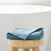 Wehkamp Home handdoek hotelkwaliteit (100x50 cm), Blauw