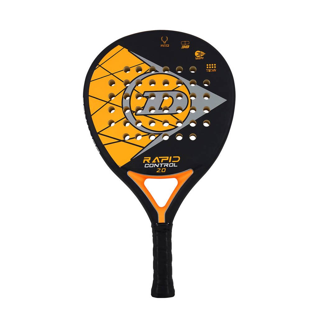 Dunlop padel racket Rapid Control 2.0 zwart/oranje, Zwart/oranje