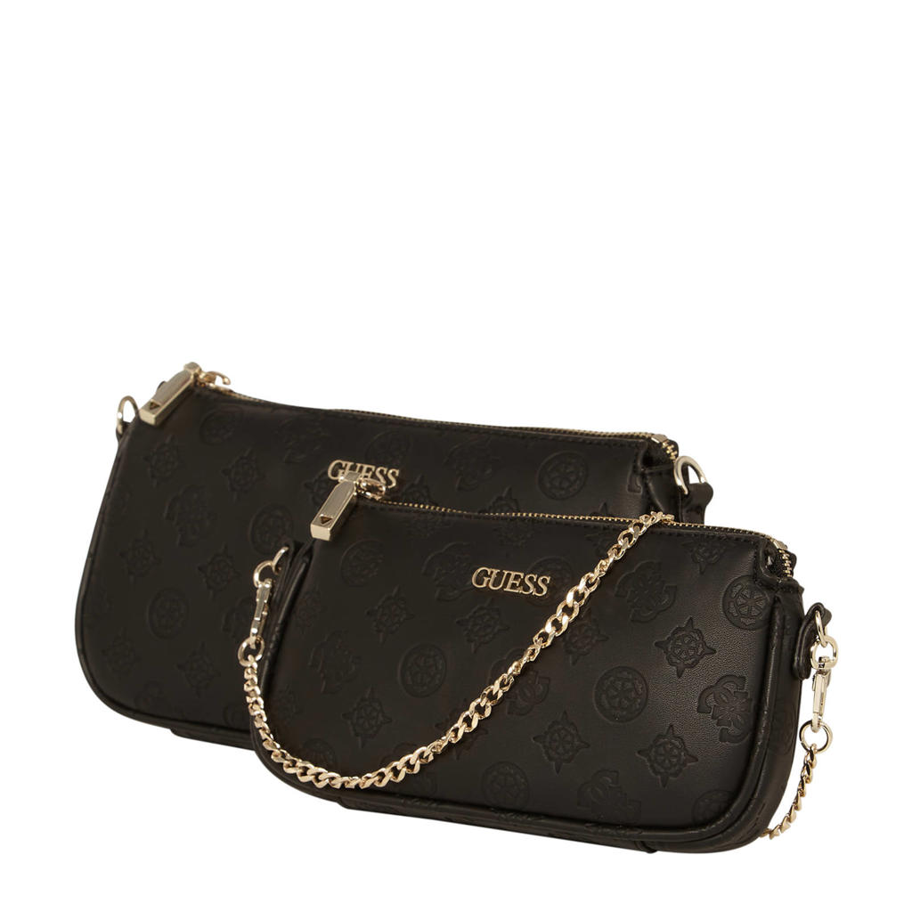 GUESS crossbody tas Dayane zwart wehkamp