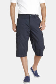 thumbnail: Jan Vanderstorm loose fit cargo short JERE Plus Size donkerblauw