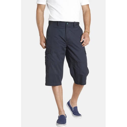 Jan Vanderstorm loose fit cargo short JERE Plus Size donkerblauw afbeelding