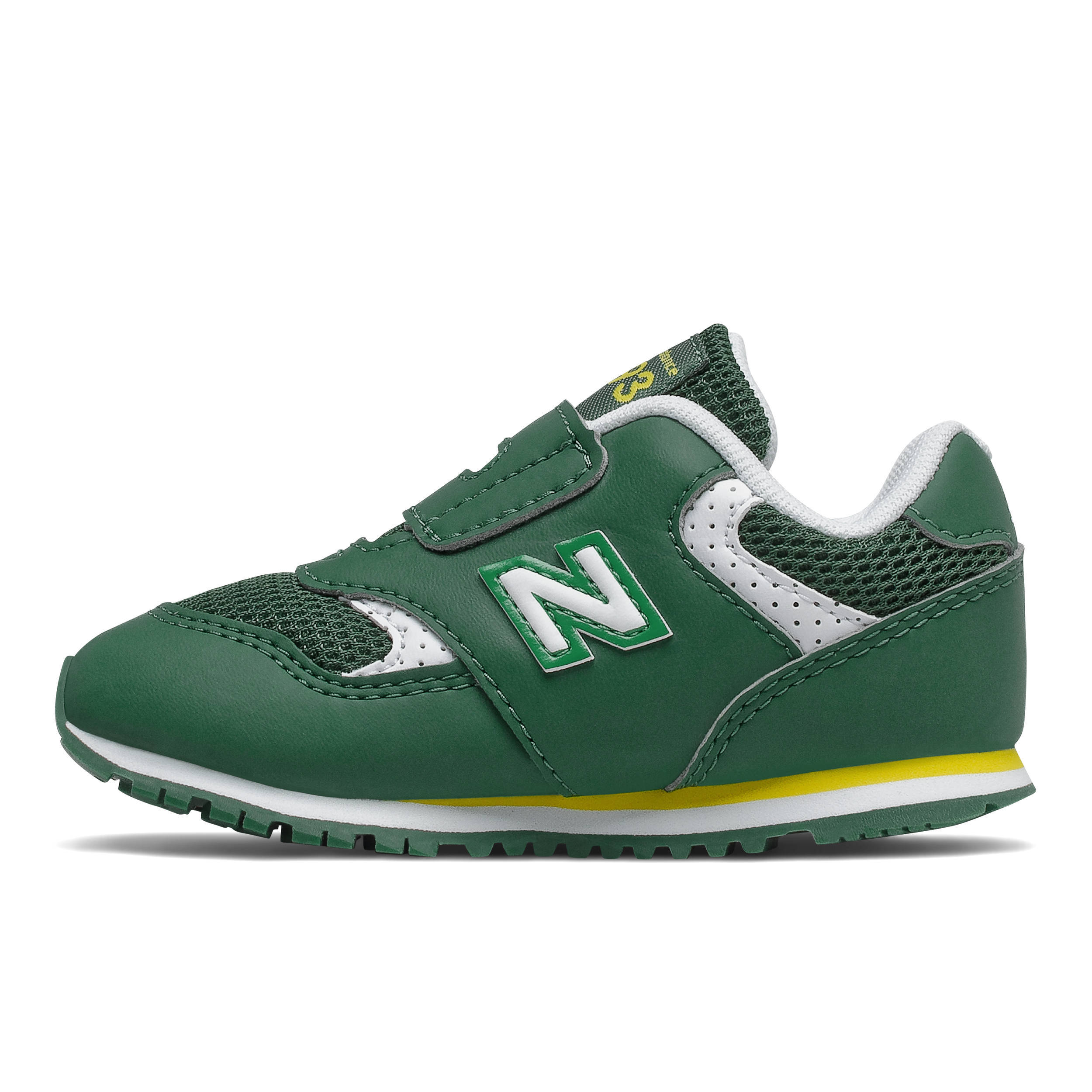 New Balance 393 sneakers groen/geel/wit | wehkamp