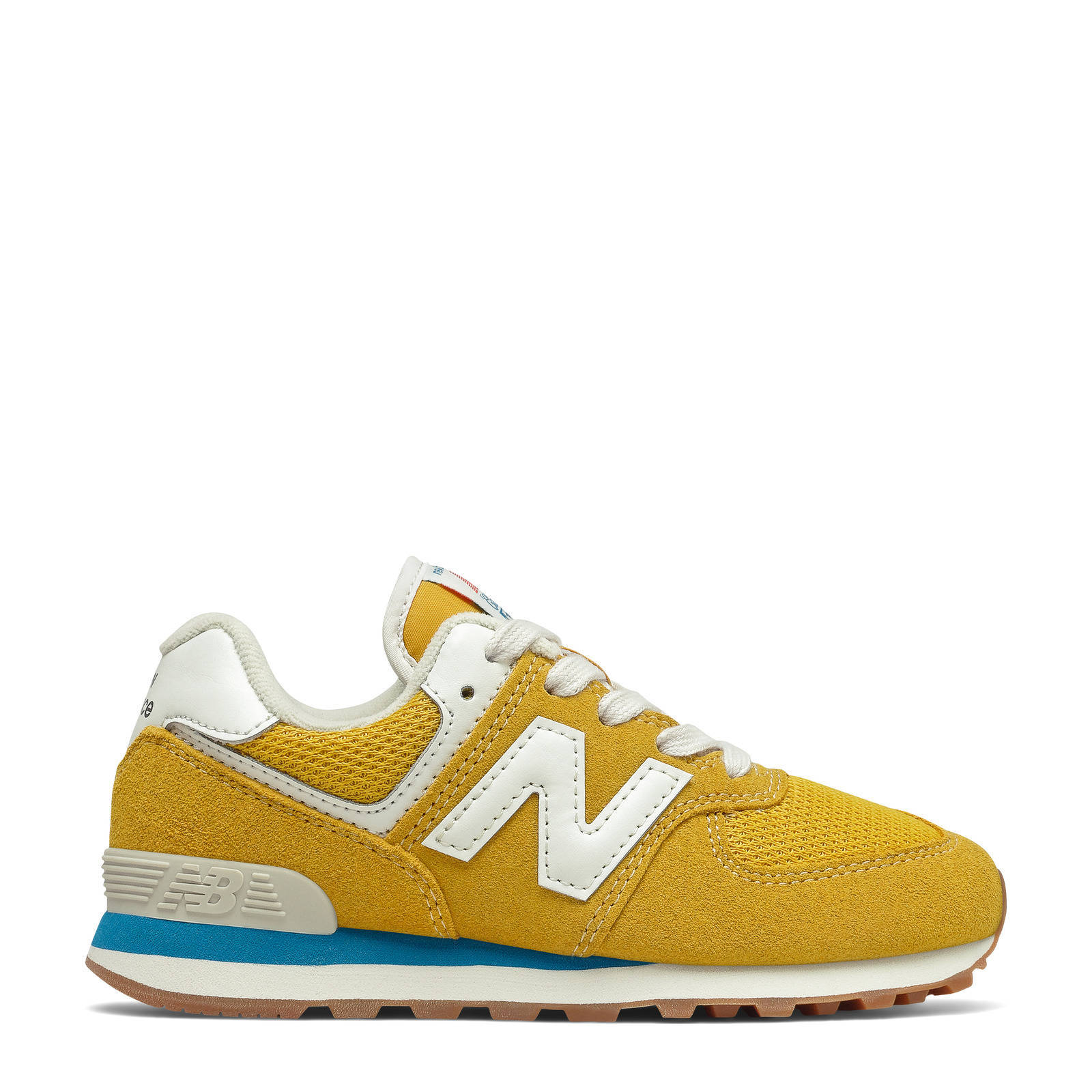 New Balance 574 574 sneakers geel/wit | wehkamp