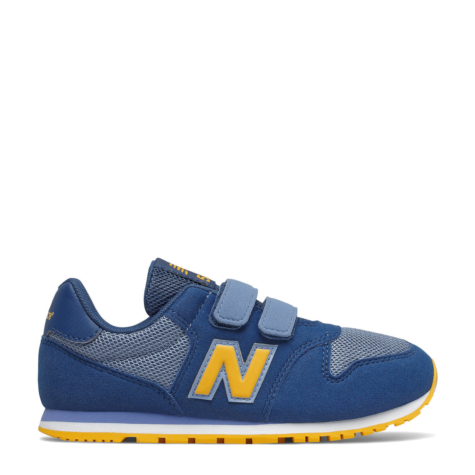 New Balance 500 sneakers blauw/geel | wehkamp