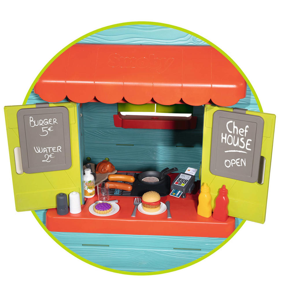 Smoby speelhuis Chef House kopen? in huis wehkamp
