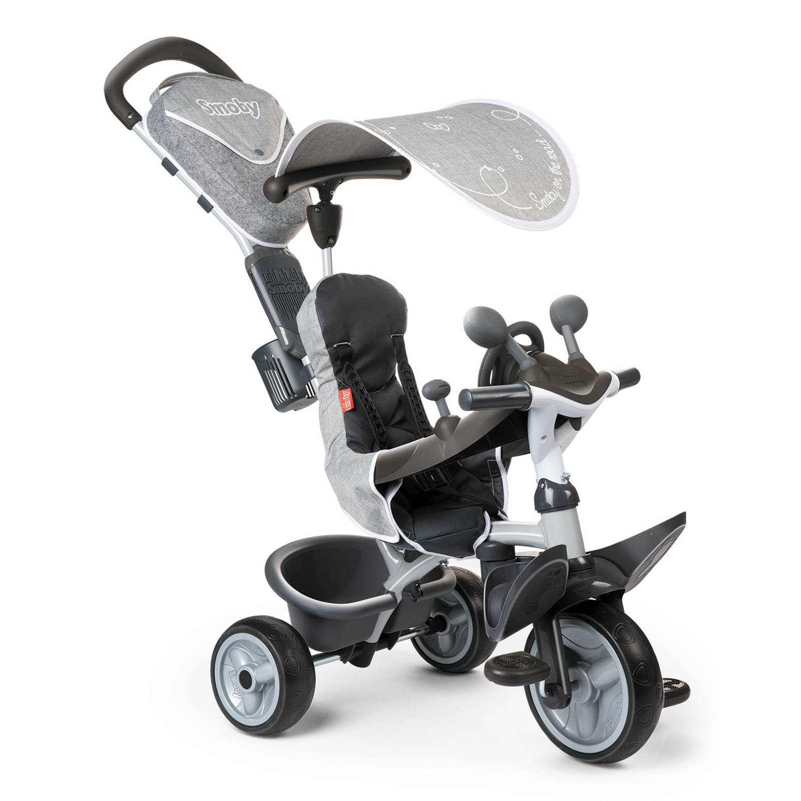 Smoby driewieler Baby Driver Comfort 2 Grijs online kopen